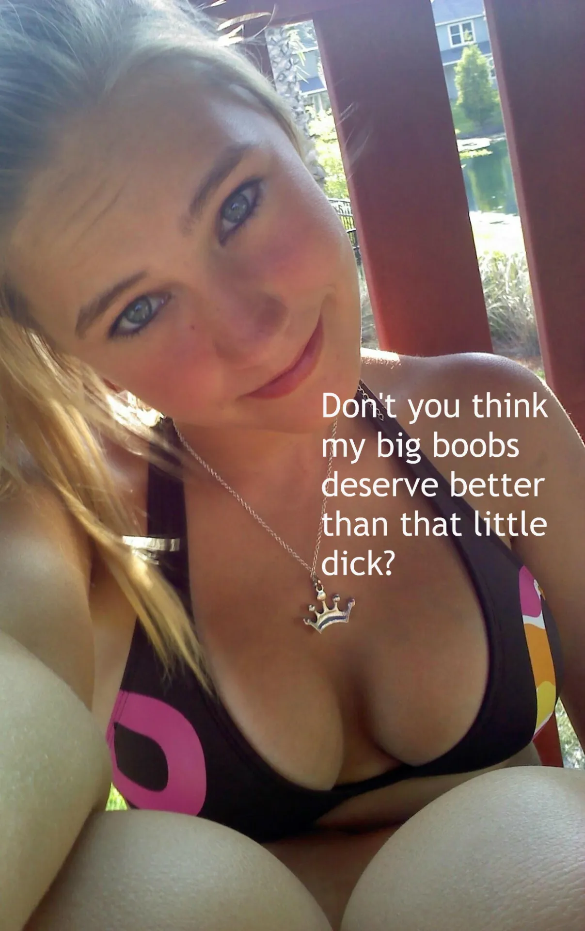 chastity flaccid caption