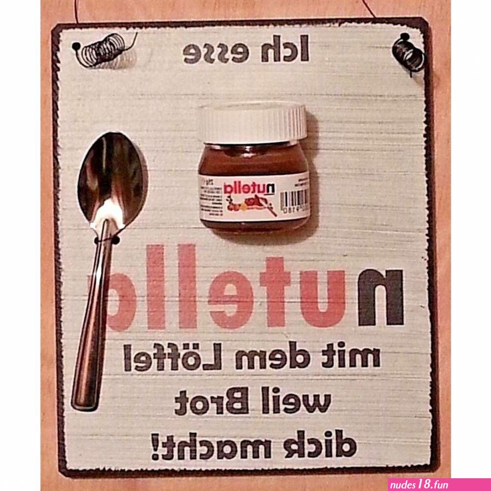 nutella on dick