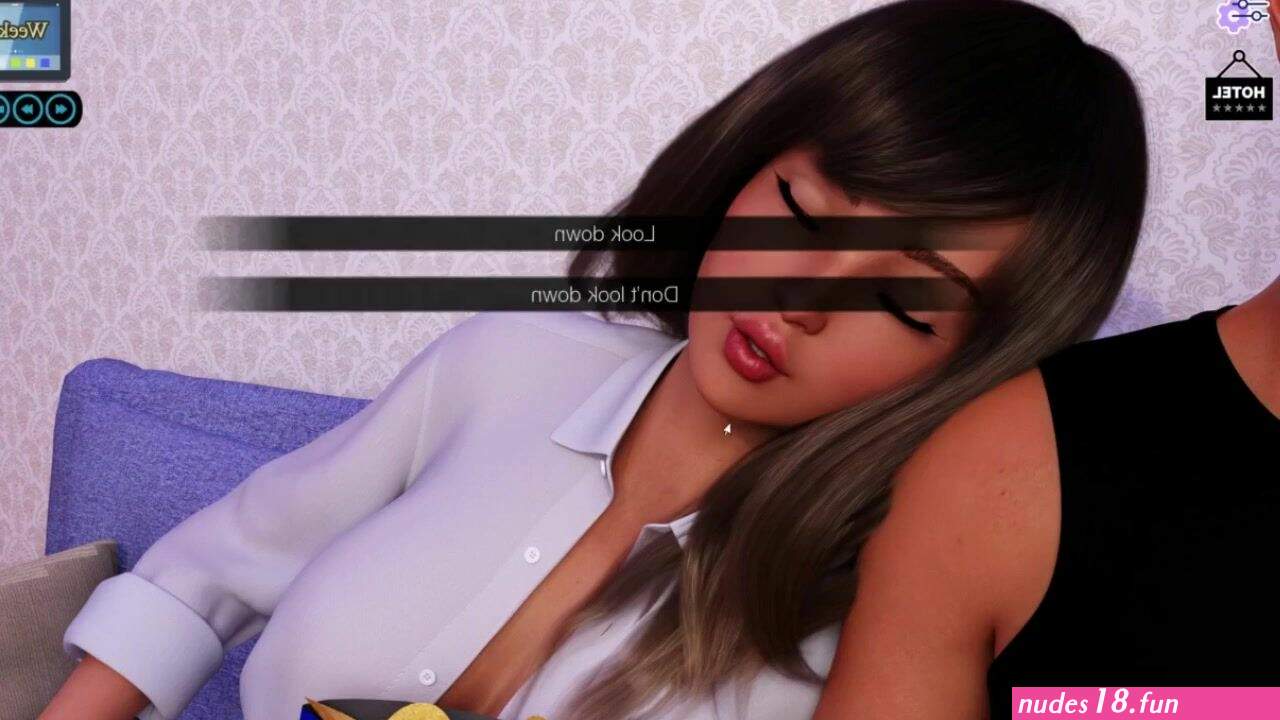 looking down mom s boobs