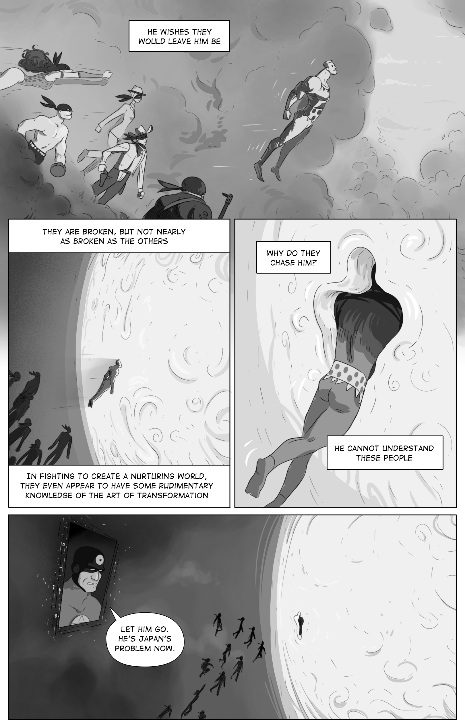sketchman comic hypothesis