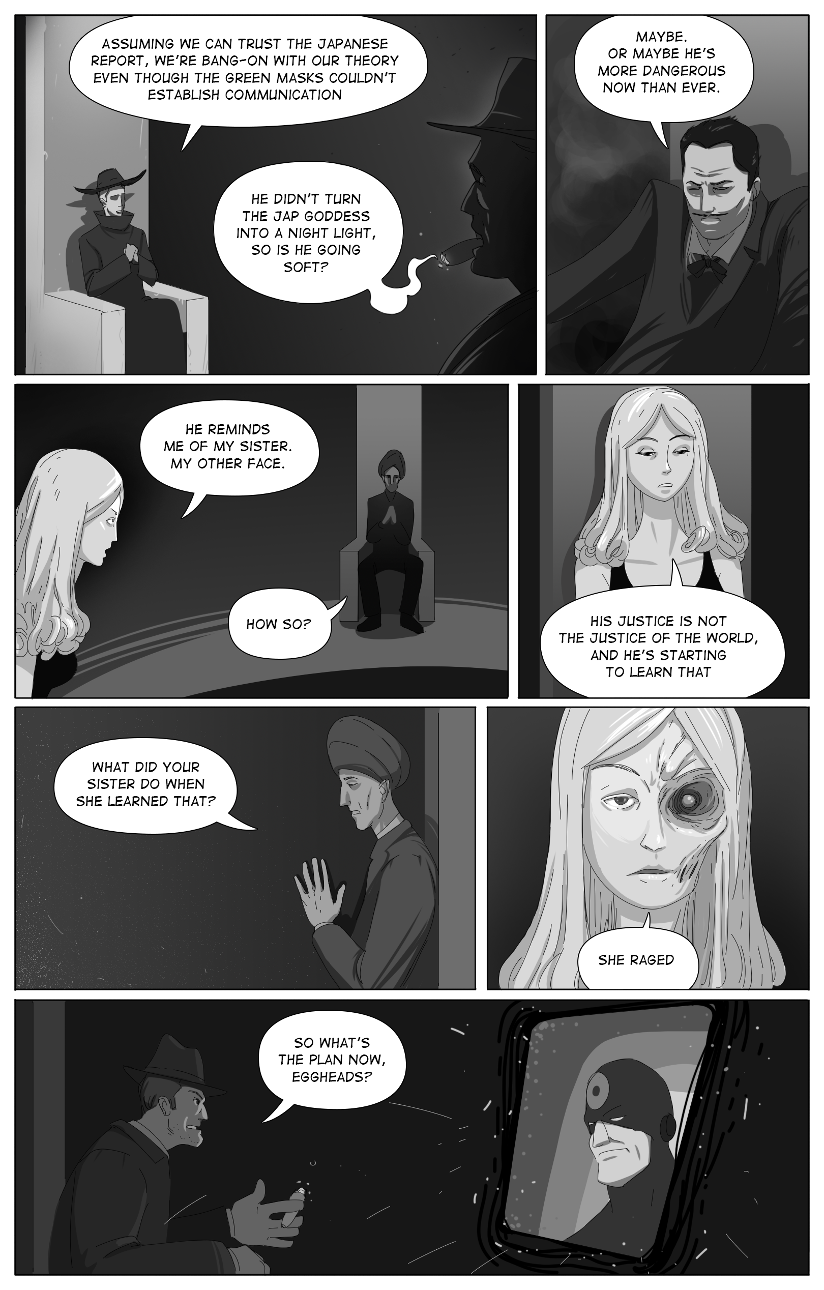 sketchman comic hypothesis