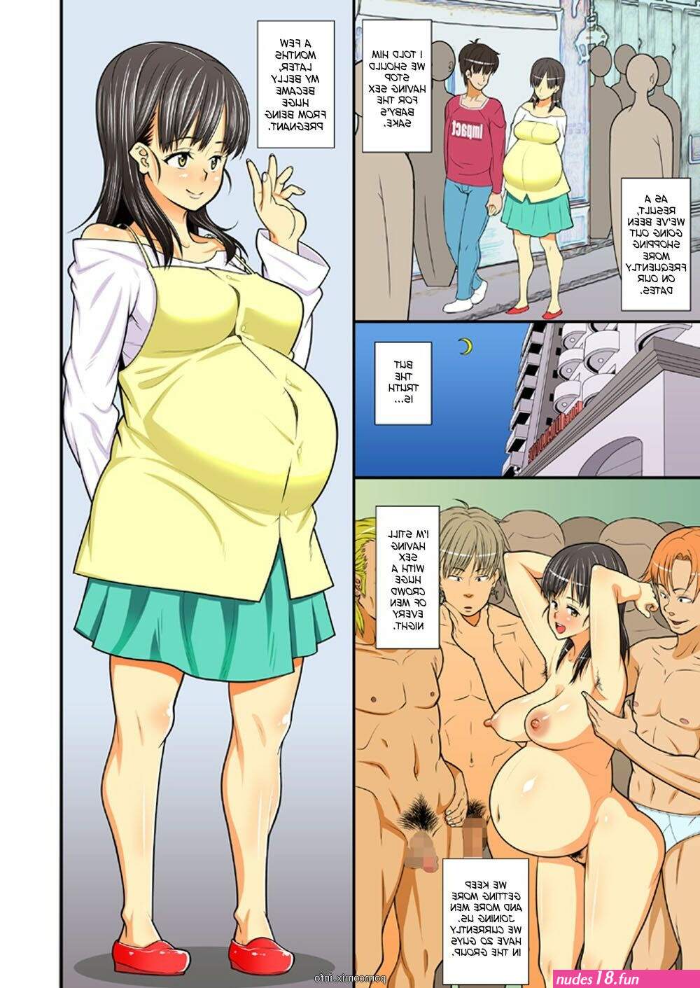 milftoon pregnat