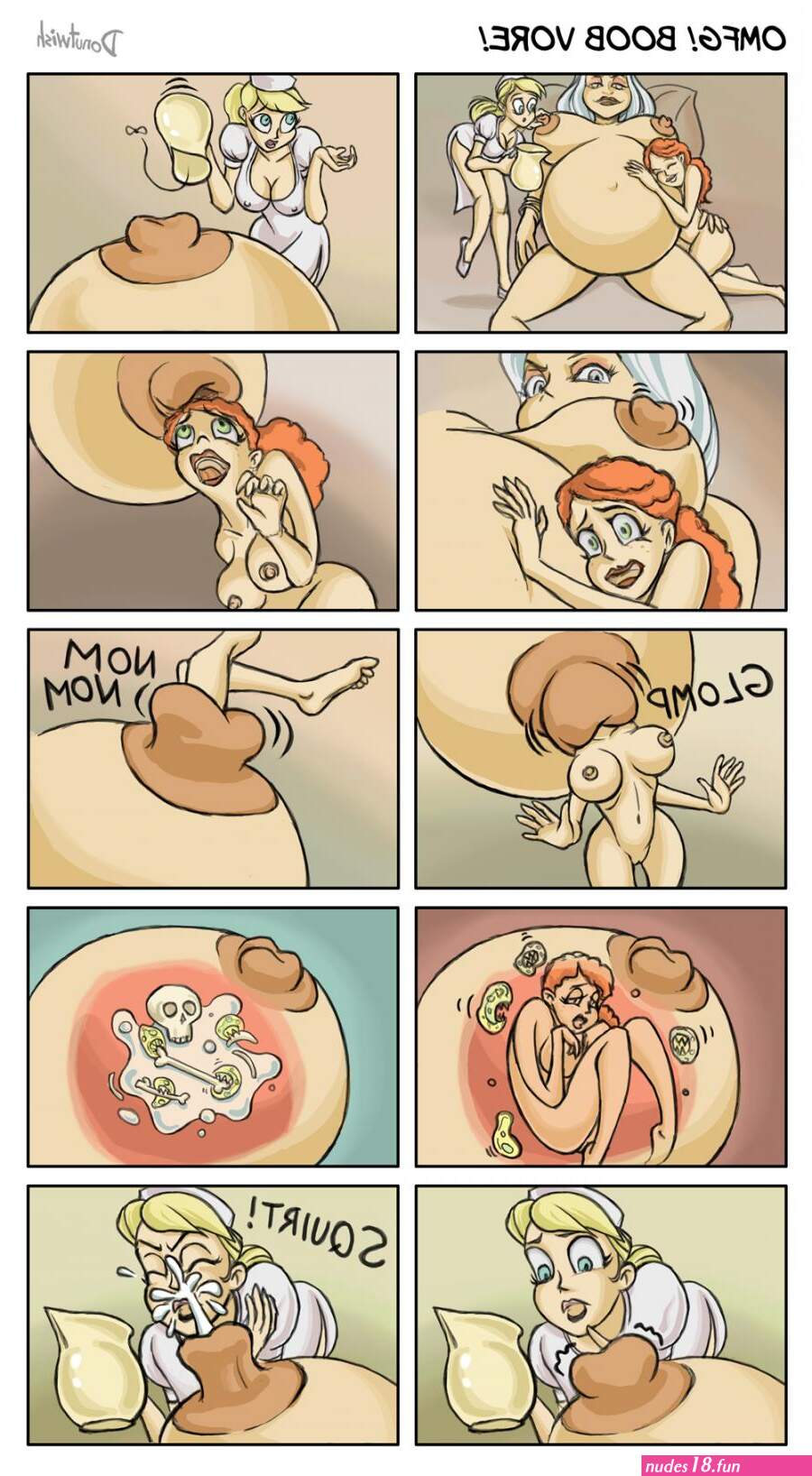 boobs vore comic