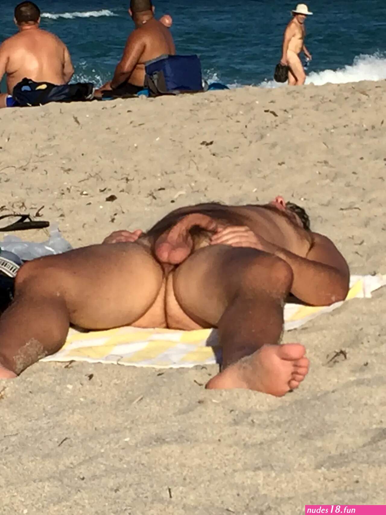 Nude Beach Boner Comic