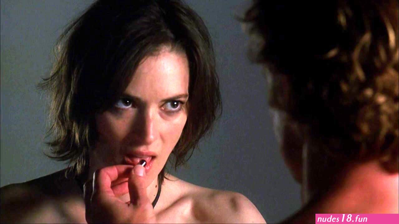 Winona Ryder nude erotic scene in Sex and Death 101 2007