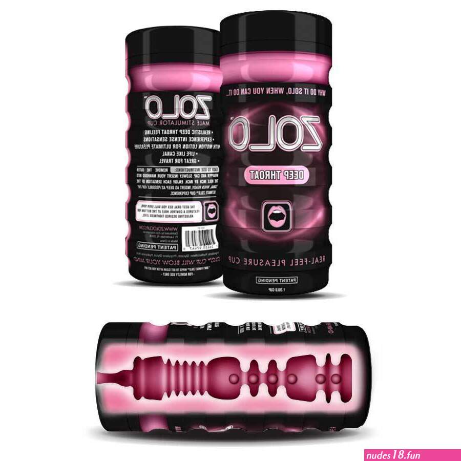 Zolo Male Masturbator Cup Deep Thoat Blow Job Sleeve