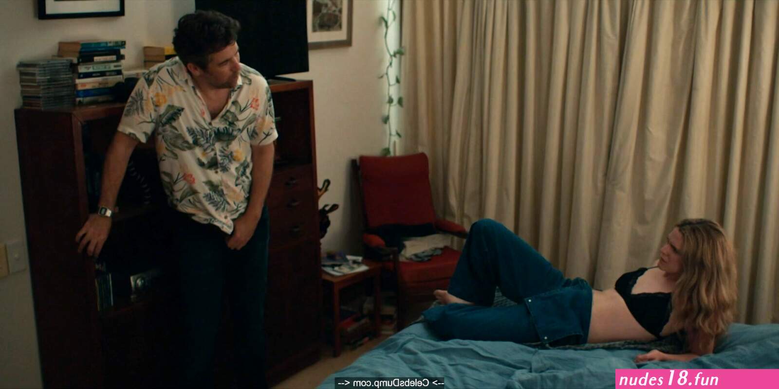 Harriet Dyer shows her nude tit at Colin from Accounts s01e01e03e07 2022