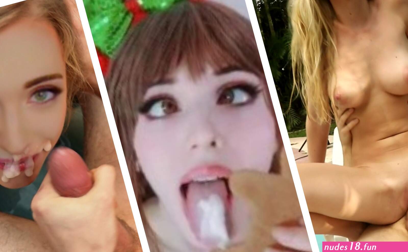 Amouranth Pool Side Improved GAN With XSEG facial WF DeepFake Porn Video