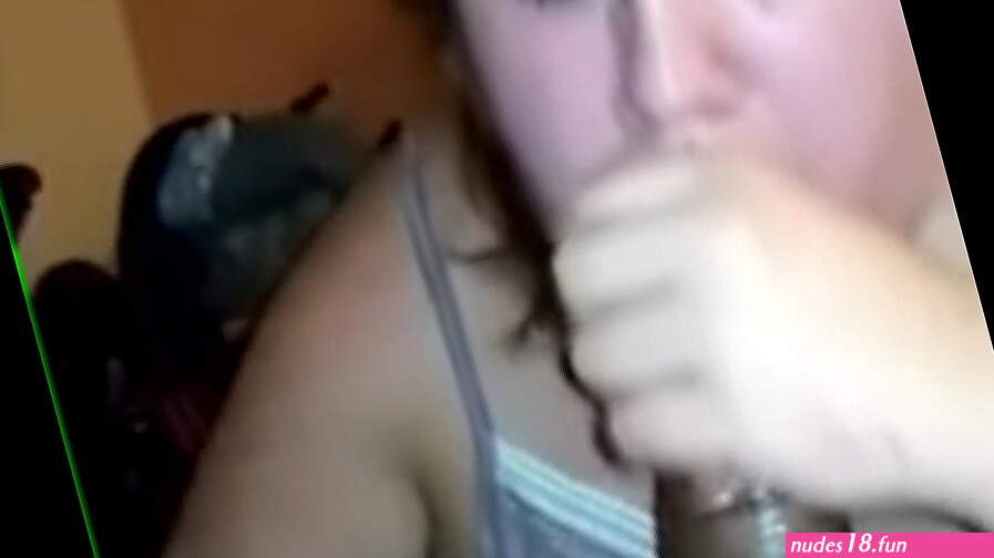 Sloppy blowjob BBW BBC saliva messy