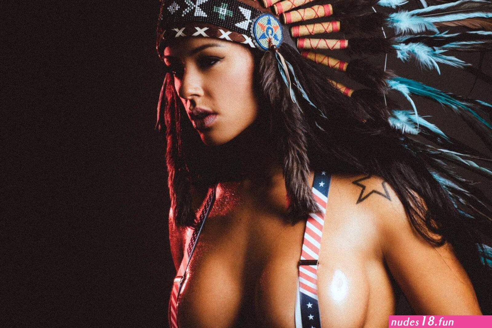 Busty native american