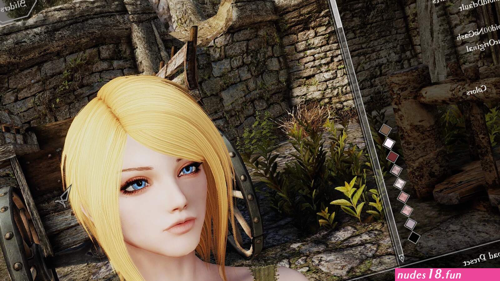 my first modded character at skyrim nexus mods and community