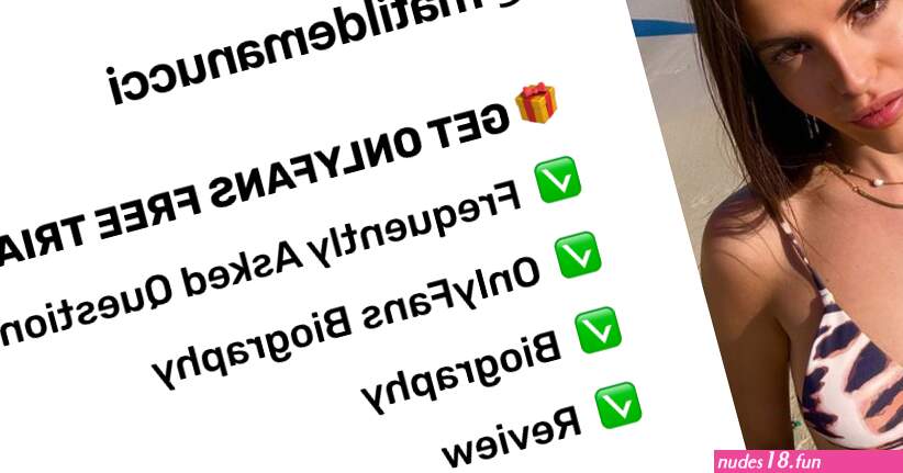 matildemanucci OnlyFans