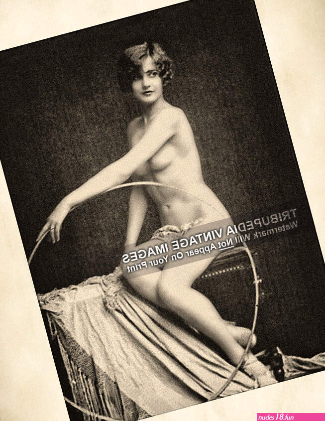Vintage 1920s Barbara Stanwyck Artistic Nude Photo Ziegfeld Girl Follies Starlet