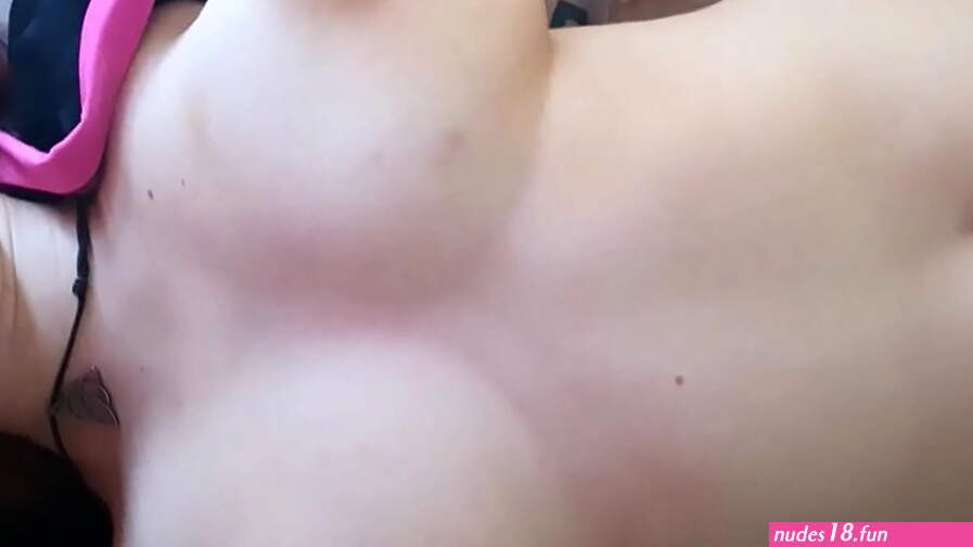 Big D cup tits bouncing around. Barely legal Busty teen