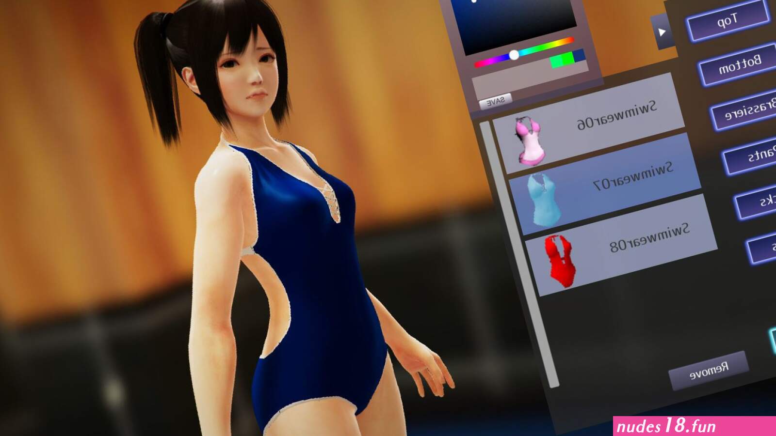 Unity 3D Custom Lady Maker