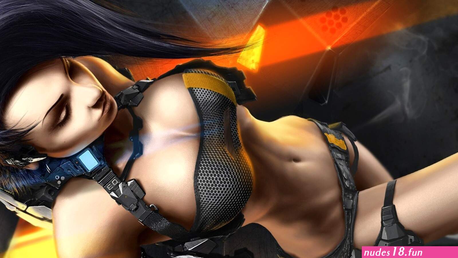 Wallpaper : women cyberpunk anime futuristic big boobs comics Person costume screenshot computer wallpaper action figure woman warrior 1920x1080