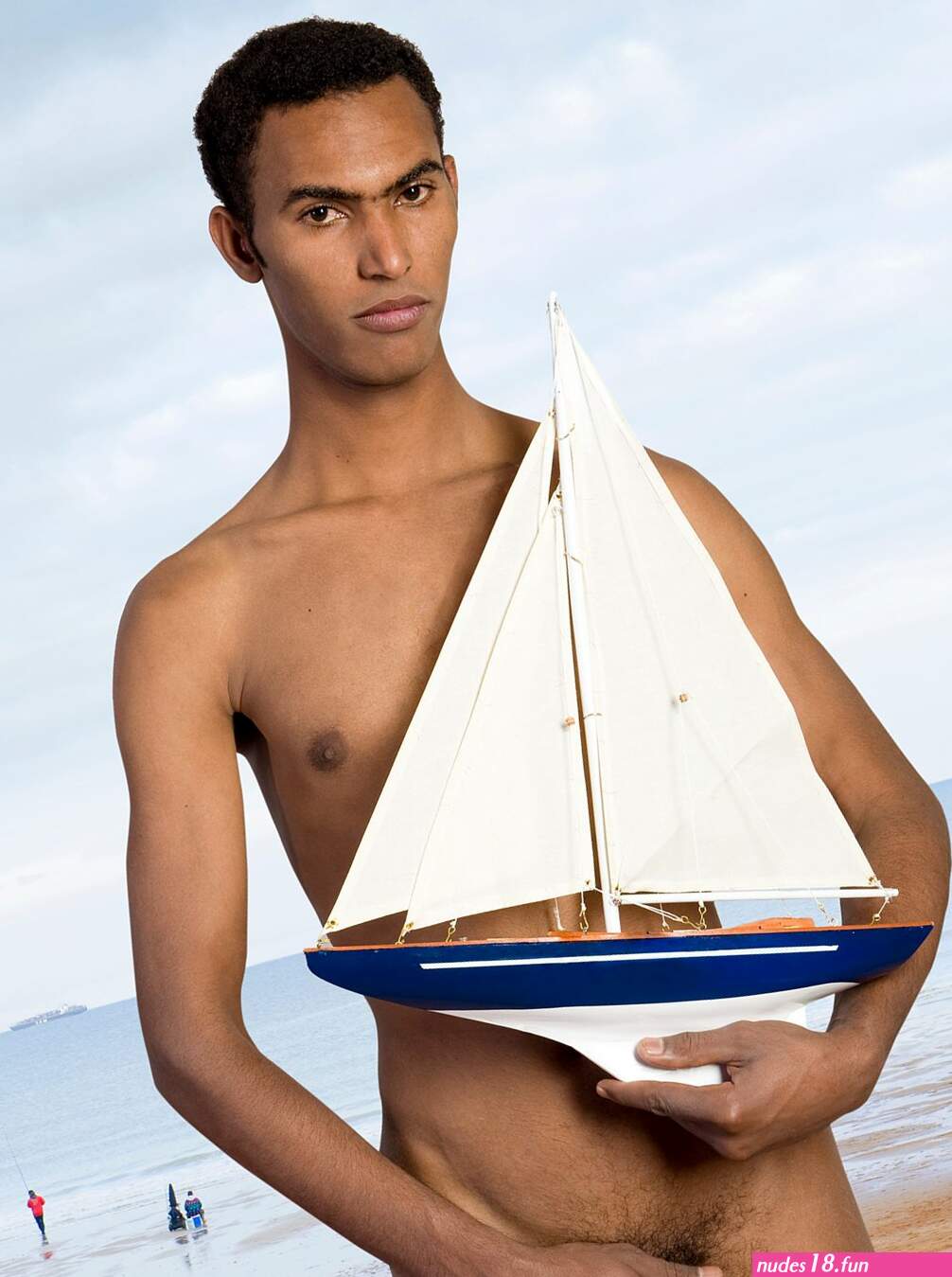 Untitled For a Definition of The Nude Series Man w Boat