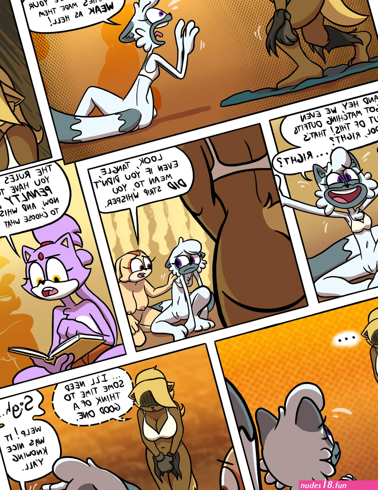 Oops! All Naked! Porn comic Cartoon porn comics Rule 34 comic