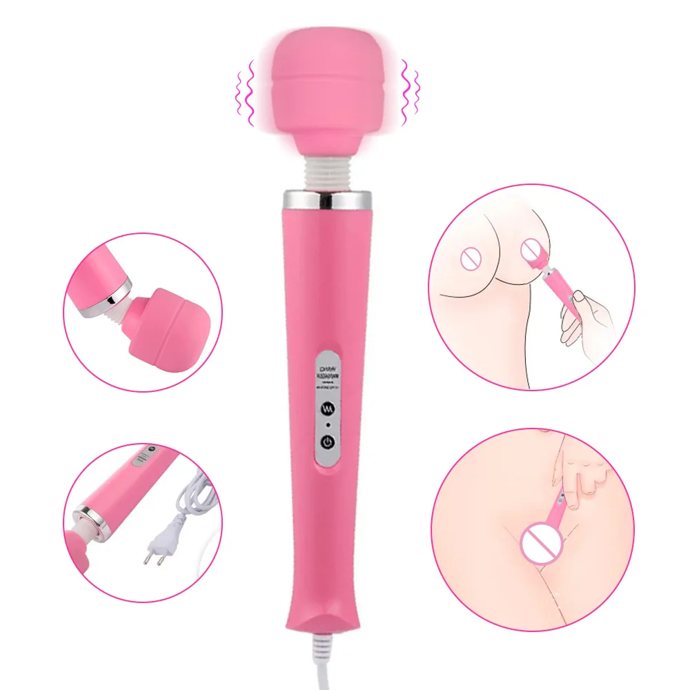 Amazon Hot Selling Magic AV Wand Couple Play Sex Toy Pussy Clitoral Orgasm Stimulation Vibrator Massager