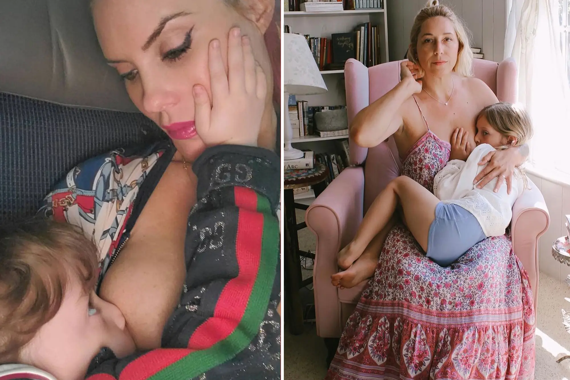 Coco Austin unites moms slammed for breastfeeding kids over 5