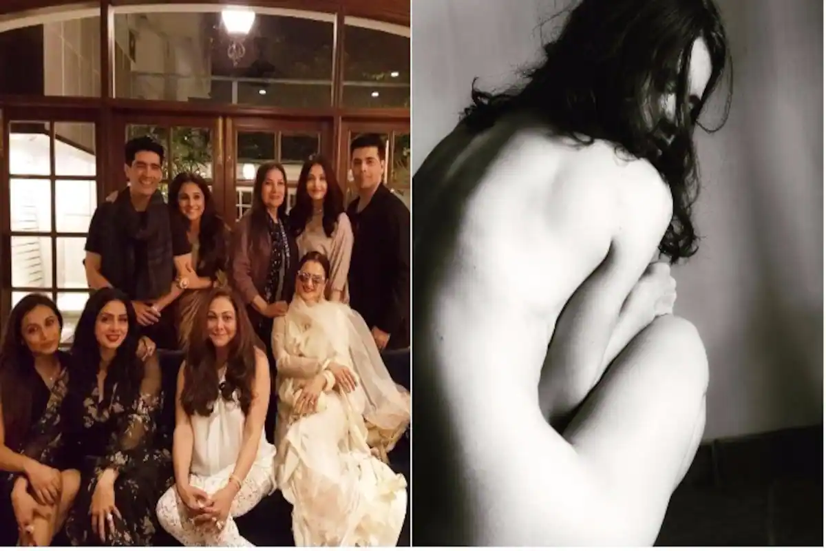 Aishwarya Rai Bachchan Rani Mukerji At Sridevis Birthday Bash Kalki Koechlin Goes Nude