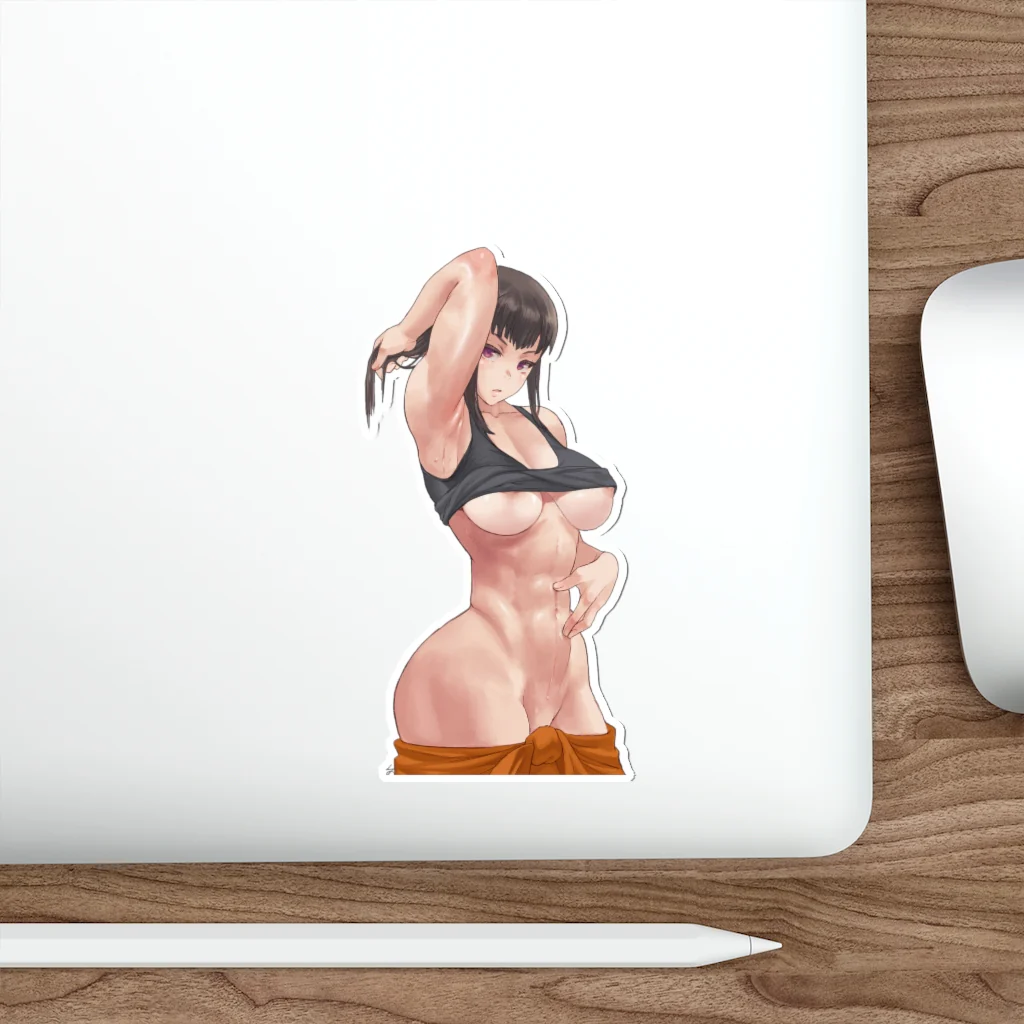 Fire Force Big Sexy Boobs Maki Waterproof Sticker