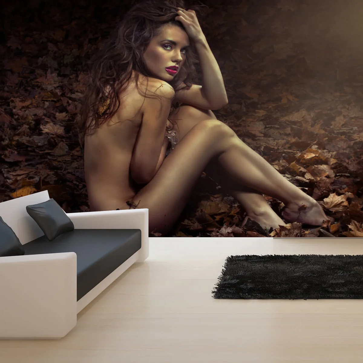 Vlies Tapete XXL Poster Fototapete Panorama Erotik sexy Eve