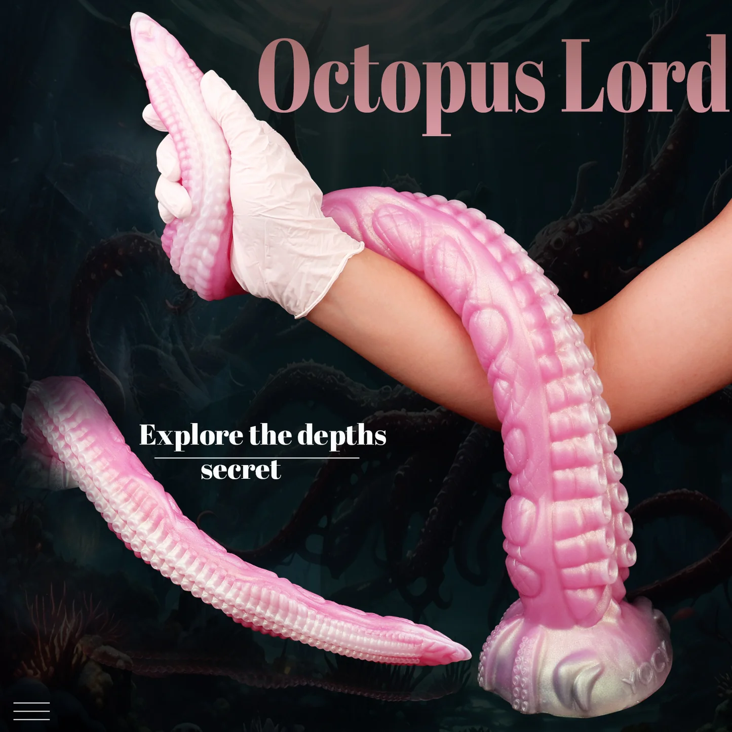 Realistic Tentacle Dildo Butt Plug