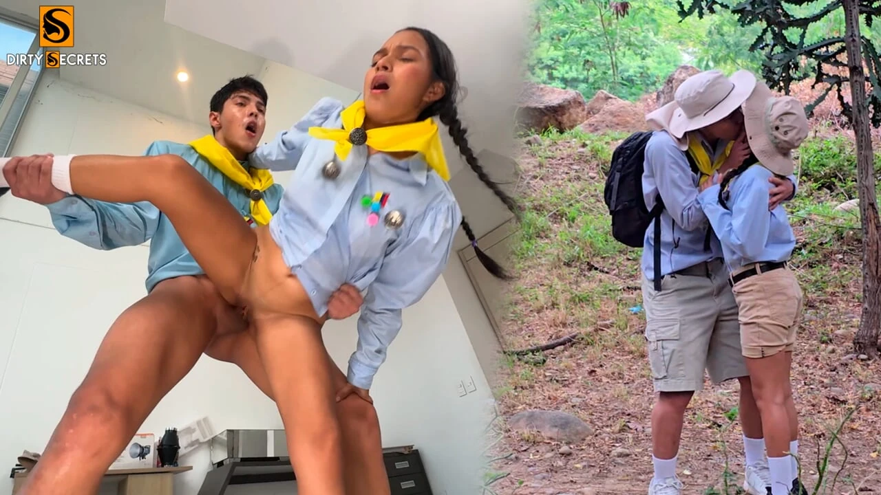 Im Camping Exploring Emma Anturins Vagina: Blowjob Porn