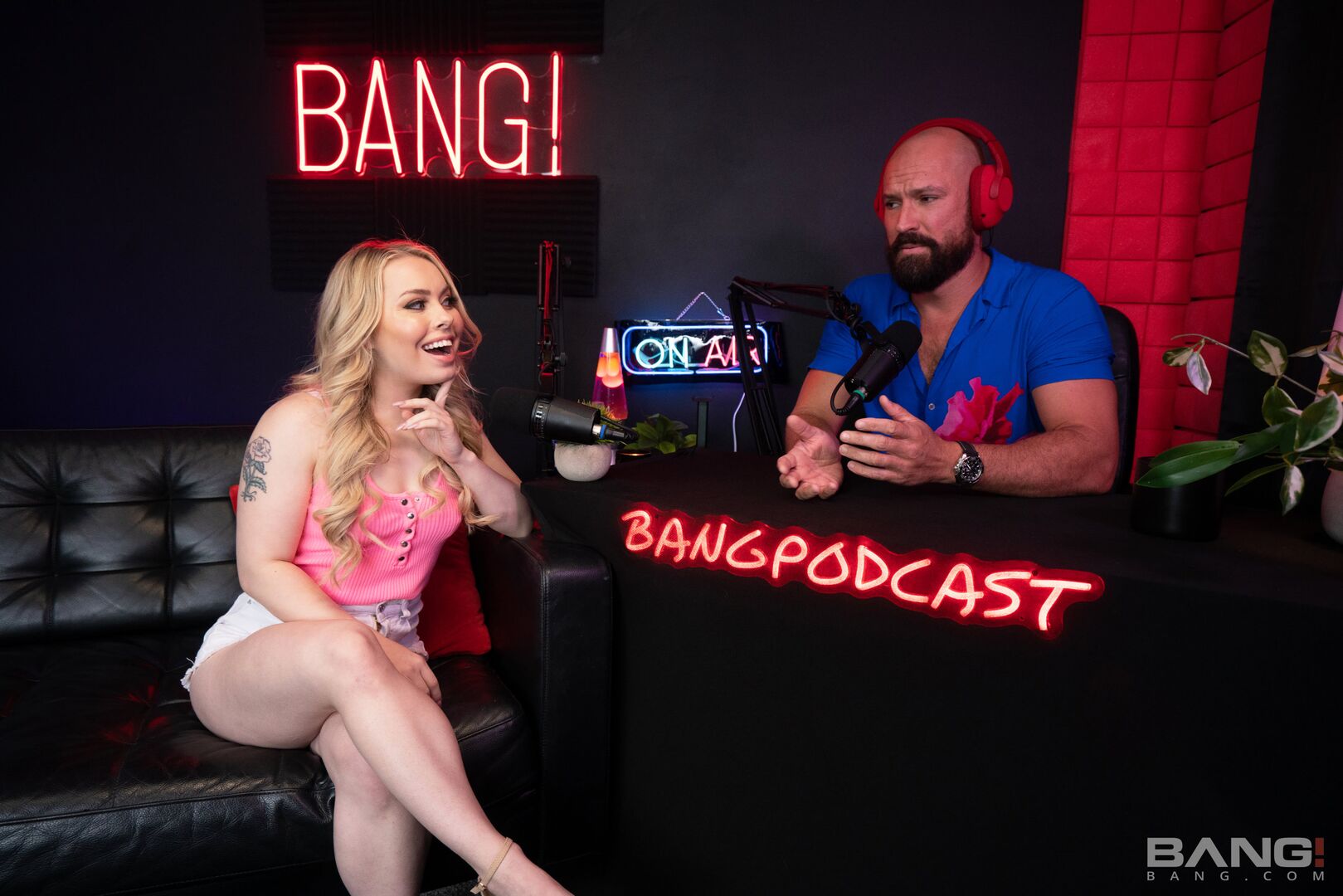 Haley Spades Talks And Fucks On The Bang! Podcast photo set