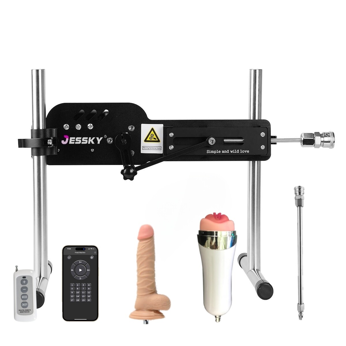 Adult Sex Toys Machine with Dildo Attachments for Women and Men