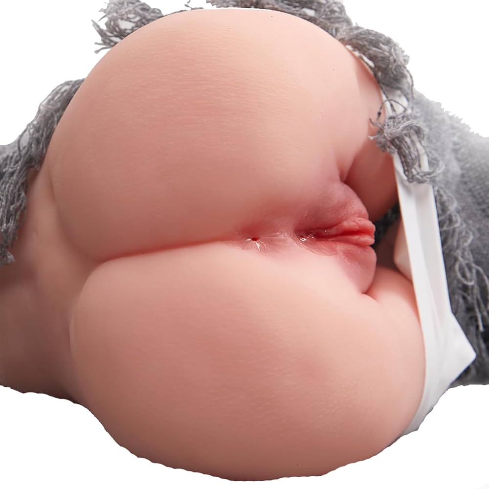 : Pussy Ass Masturbator with Plump Butt Portable Pocket Pussy Male Masturbator with 2 Holes for Men Masturbation Adult Toys Sex Doll with Vagina Anal Male Sex Toy for Man Orgasm :