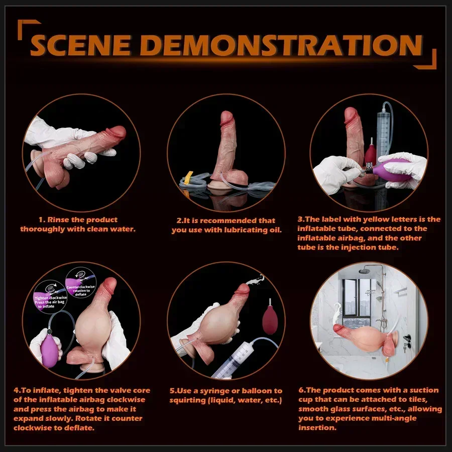 Xinghaoya Realistic Dildo Squirt Toy