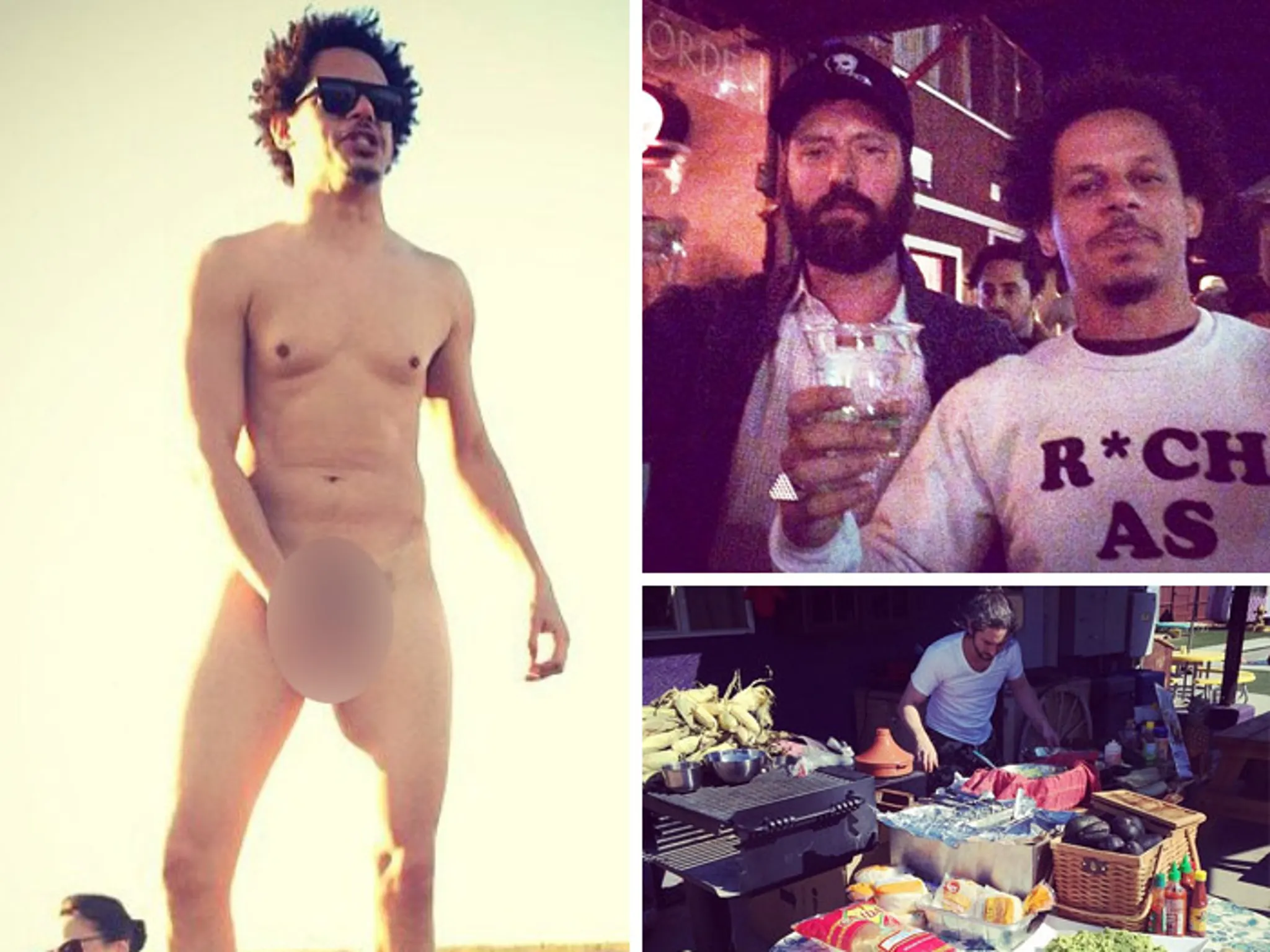 Adult Swim Star Eric Andre -- Naked And Not Afraid... Throws Epic Trailer Park B-Day Blowout