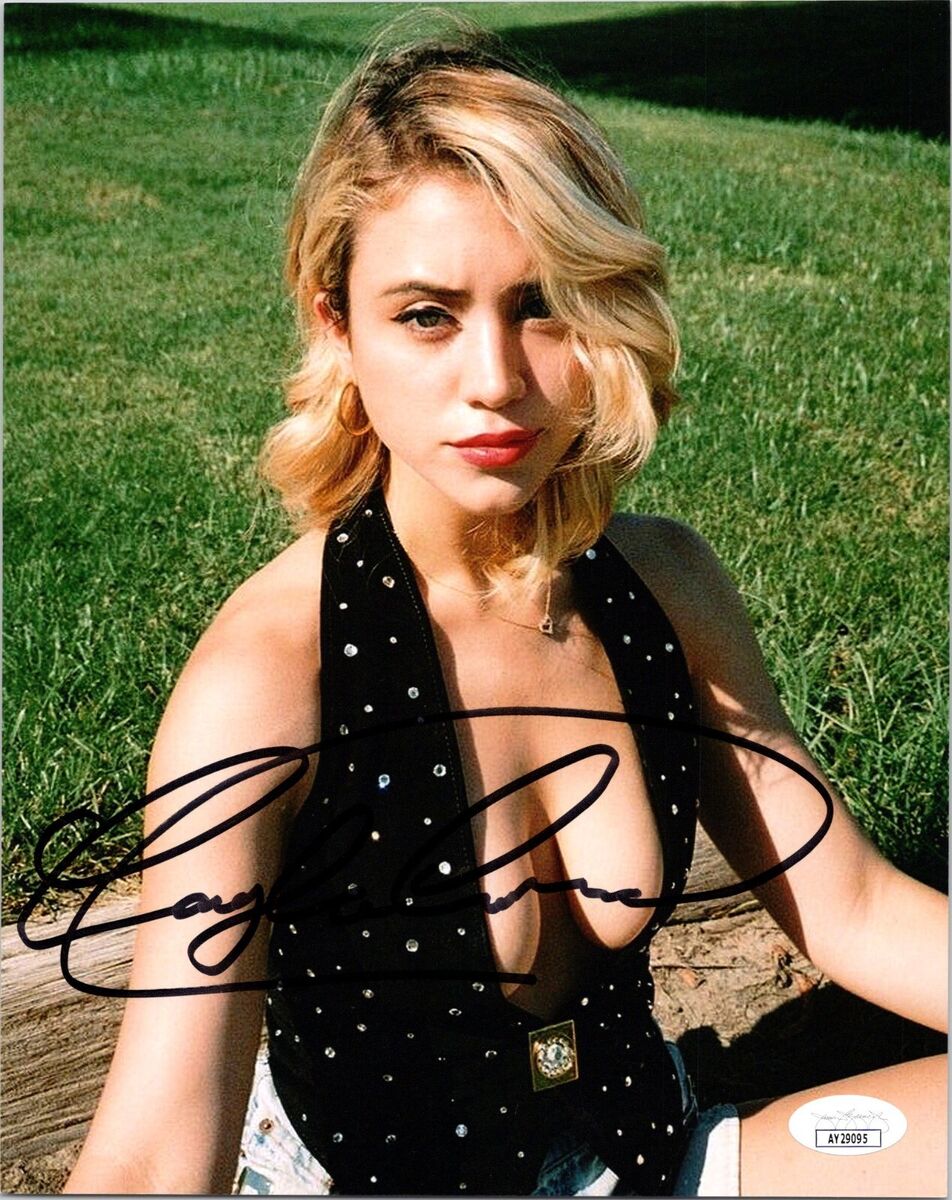 Caylee Cowan Sexy Actress Autograph Willys Wonderland Signed 8x10 Photo JSA 20