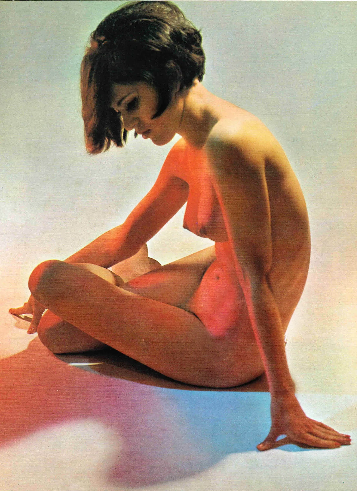 Vintage Nude Model Retro-Fucking