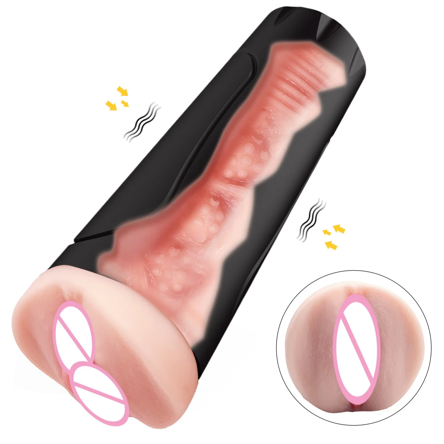 Artificial Vagina Sex Toys Masturbation Cup Sex Toy for Male Man Toys for Sex Manual Press Suction Hot Pussy