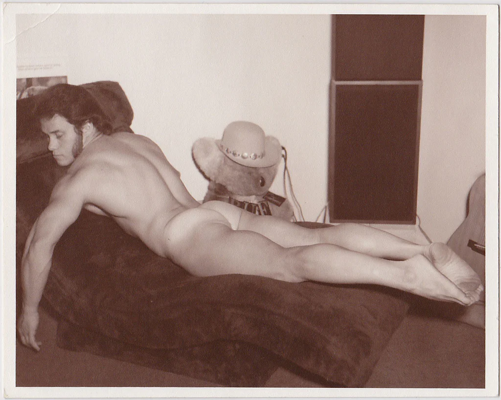 Western Photo Guild: Male Nude Face Down