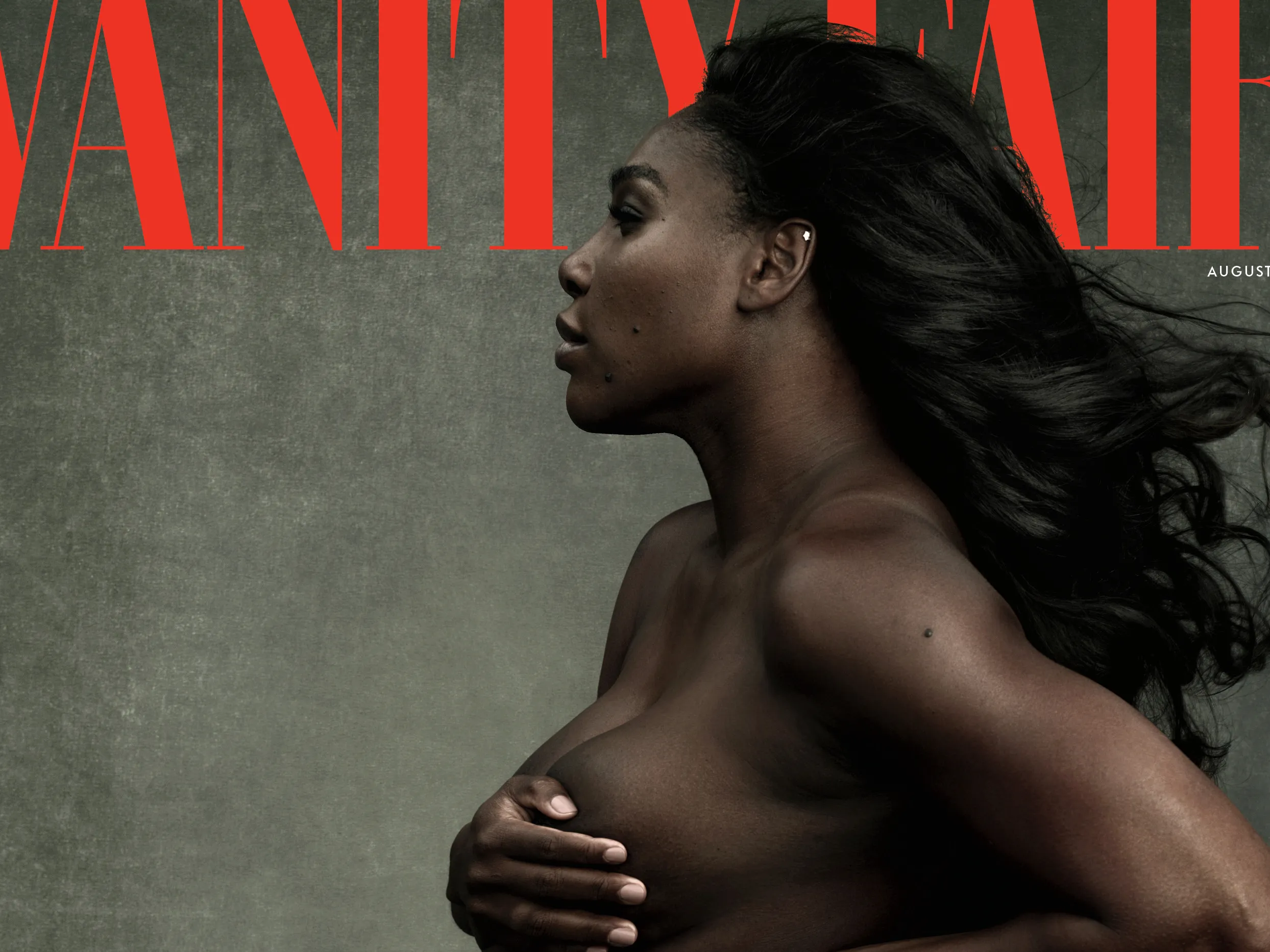 Serena Williams Poses Nude on the Cover of Vanity Fair