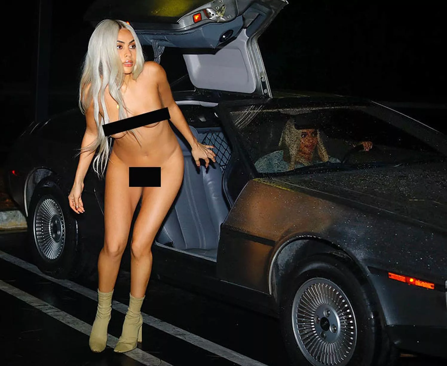 Kayne unleashes Yeezy season 6 with naked models that look like Kim