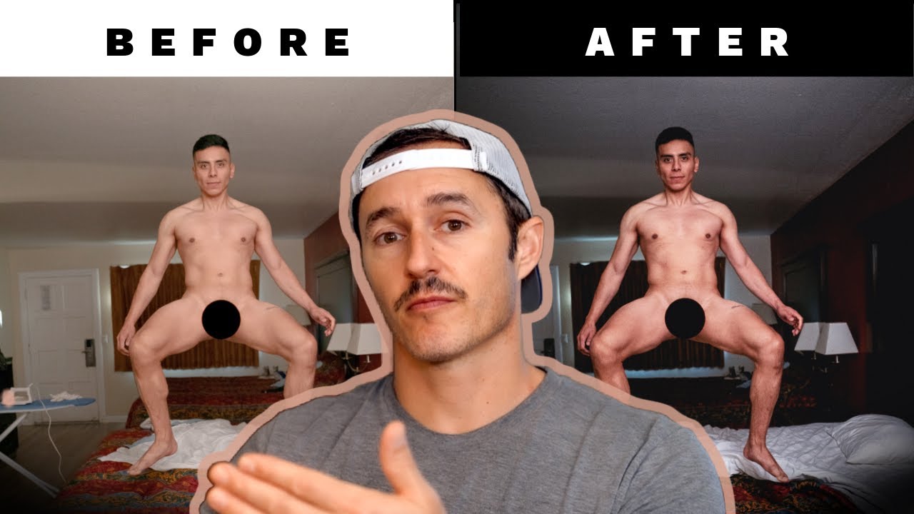 Transforming A Nude Image With Adobe Lightroom Editing