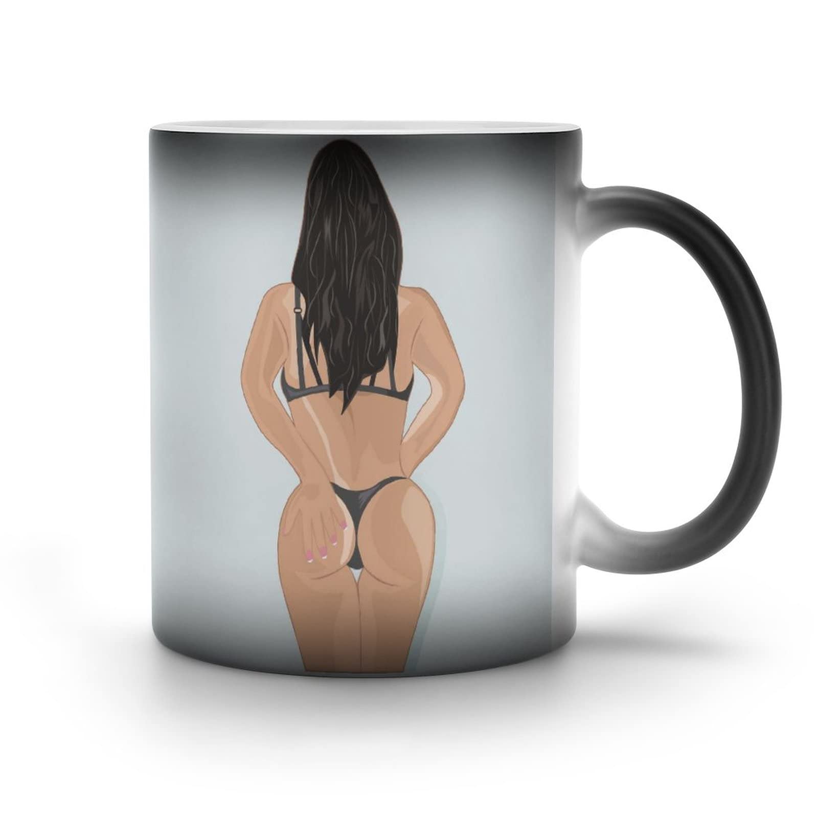 : Bare Naked Sexy Women 11 Oz Magic Heat Sensitive Color Changing Coffee Mug Funny Ceramic Mugs Cup for Men Women : Home Kitchen