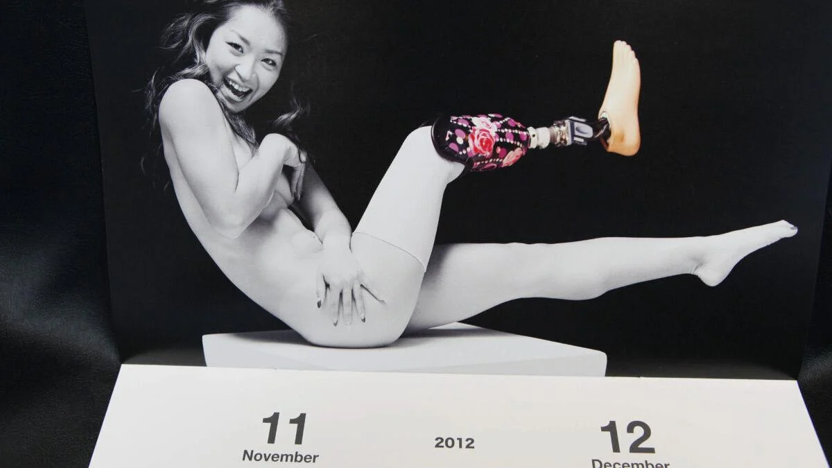 After going viral with nude calendar Paralympian wants to change image of amputee athletes