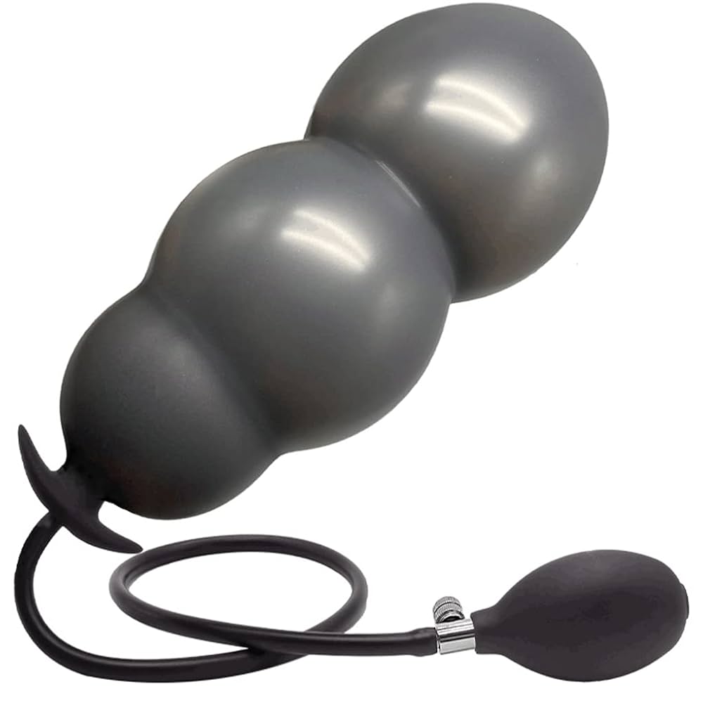 30 x 11 cm anale plug anale dildo 3 kralen anale stopper opblaasbare mond ballon met pomp silicone seksspeelgoed dildo voor koppelsmannen en vrouwen : Amazon.nl: Gezondheid persoonlijke verzorging