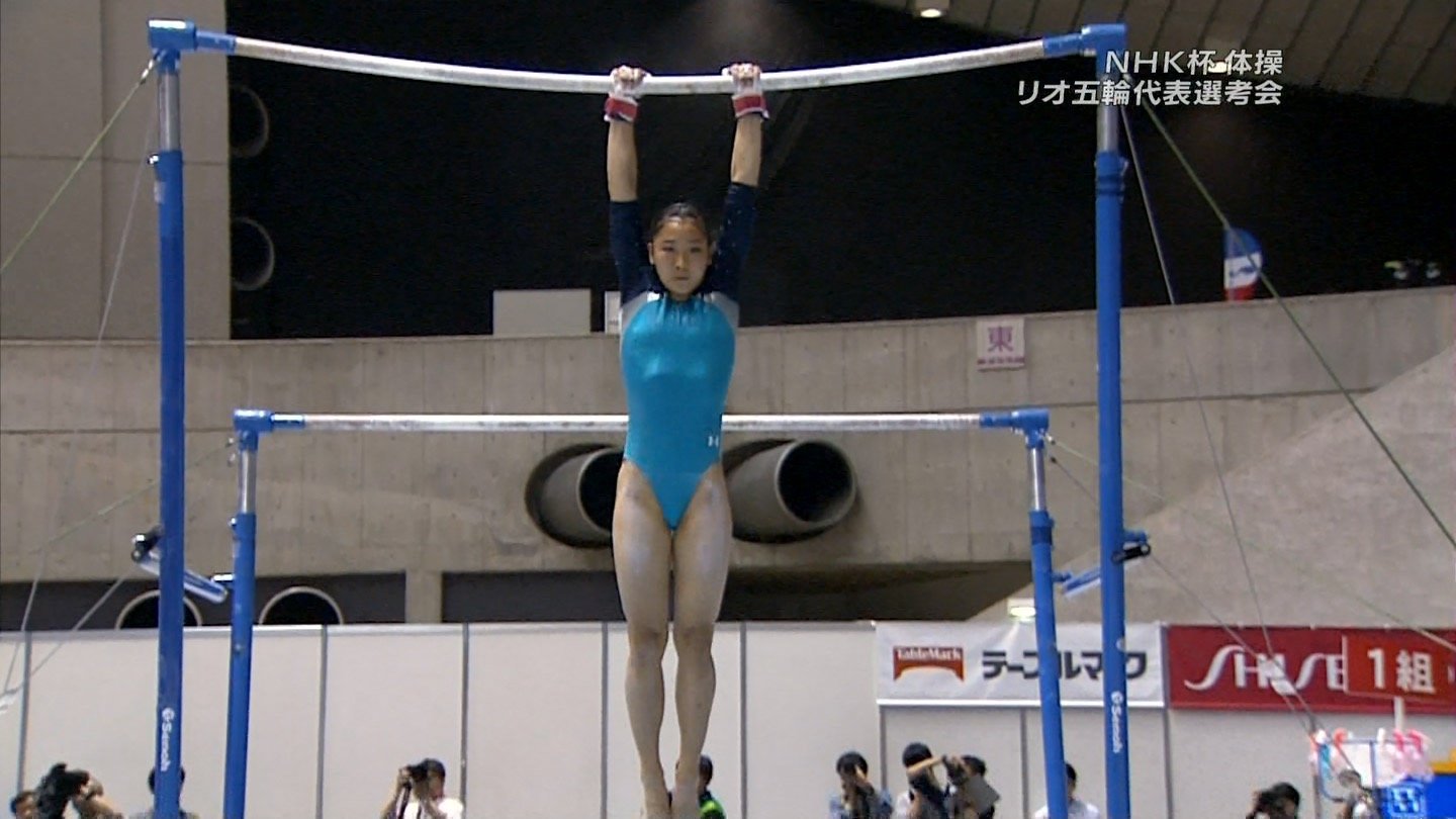 Kasey and October nude gymnasts