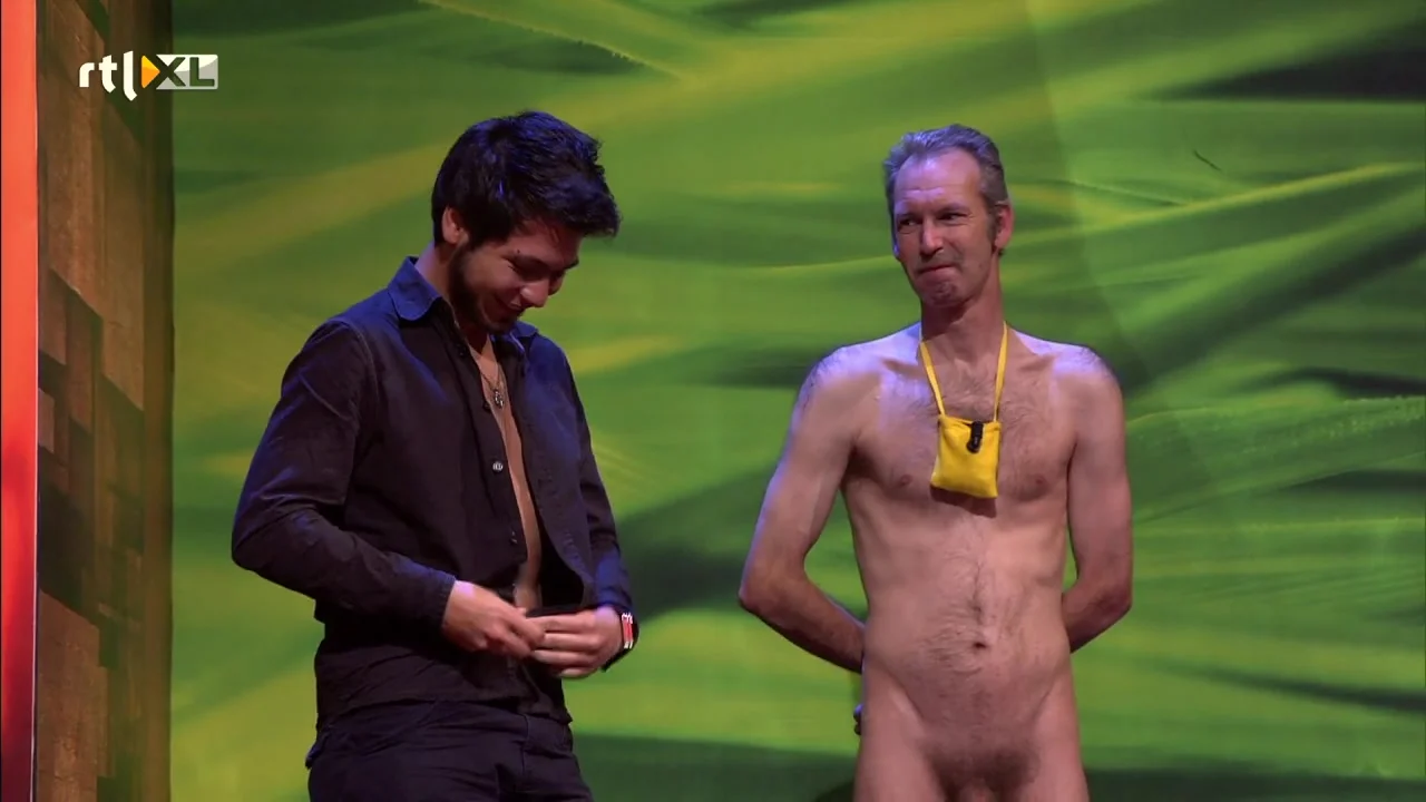 Nude on stage: Dutch Stripped on Live TV