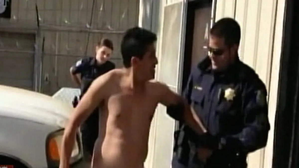 Immigrant on Drugs Shows up to Job Interview Naked and Fights Cops