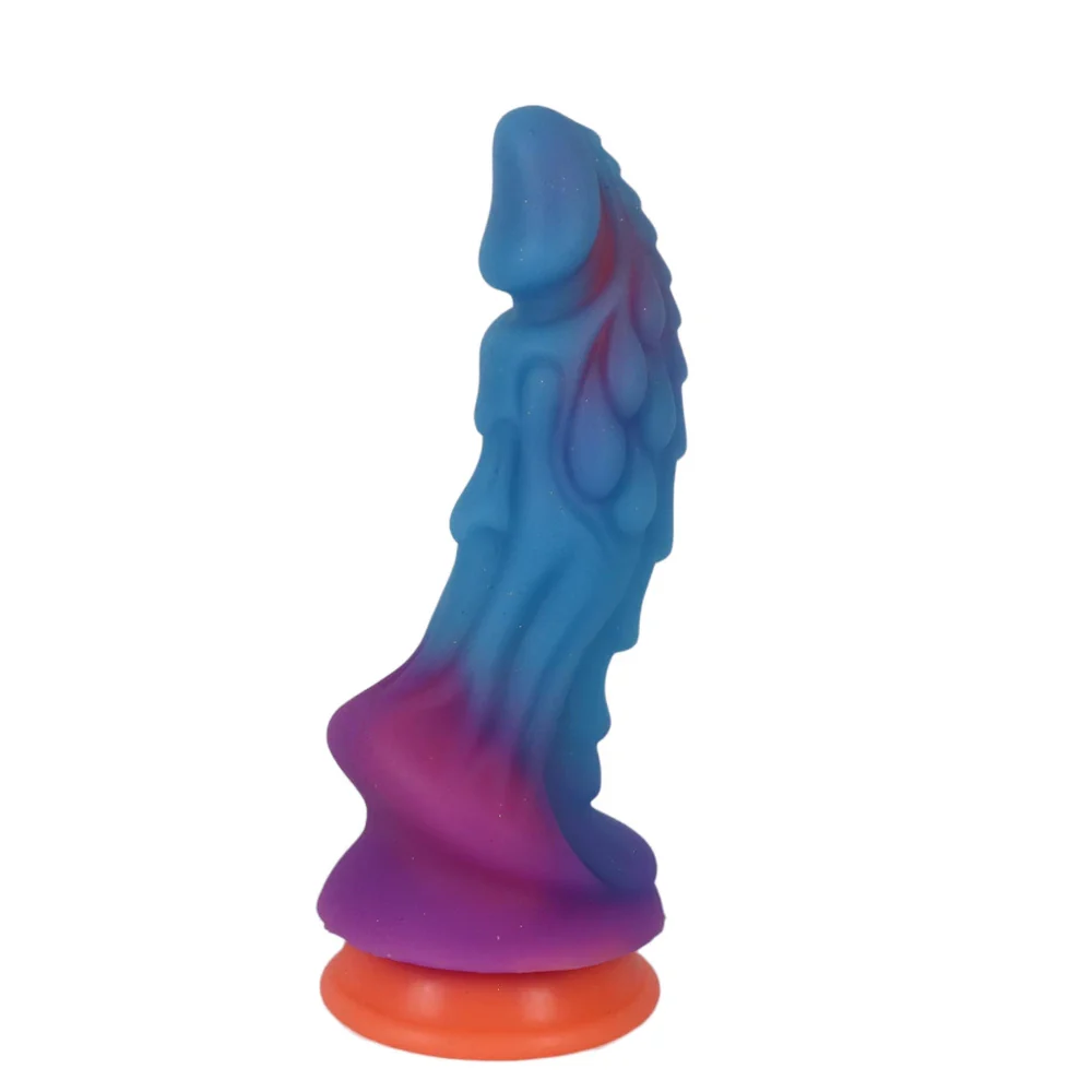 Glow in the dark fantasy dildo