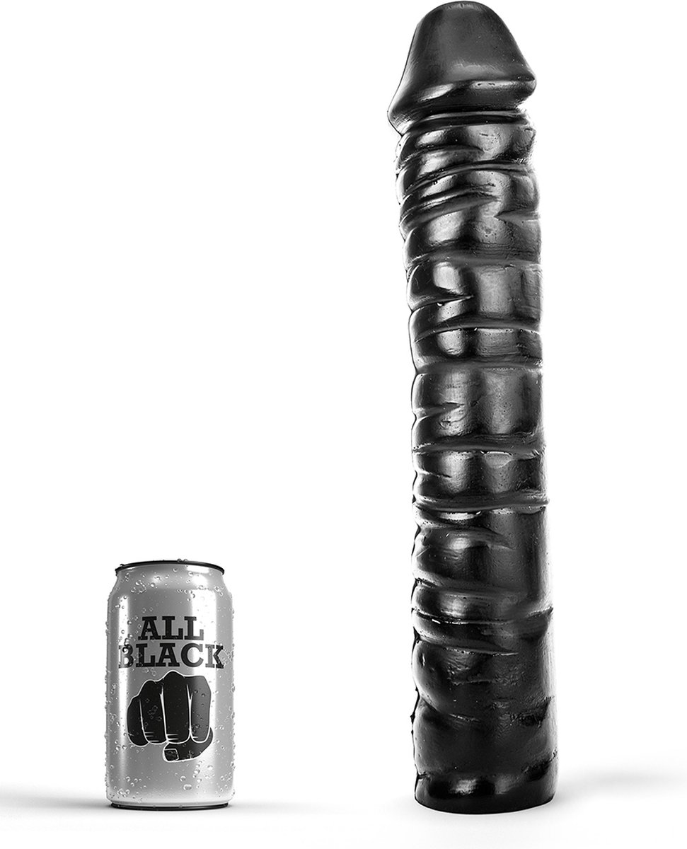 All Black Extra grote zwarte dildo