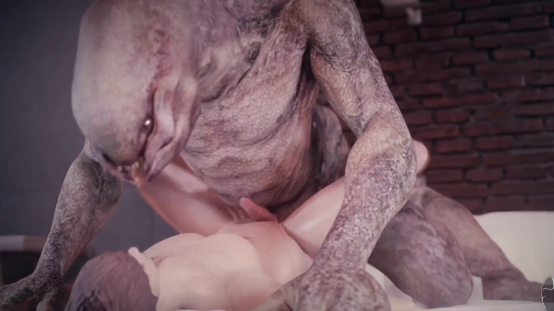 Monster Fucks Hot Gay Slut